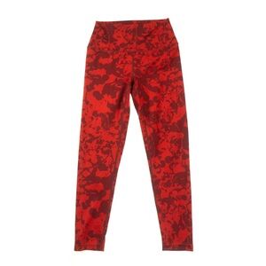 Zella cropped red Athletic Leggings Size Xs